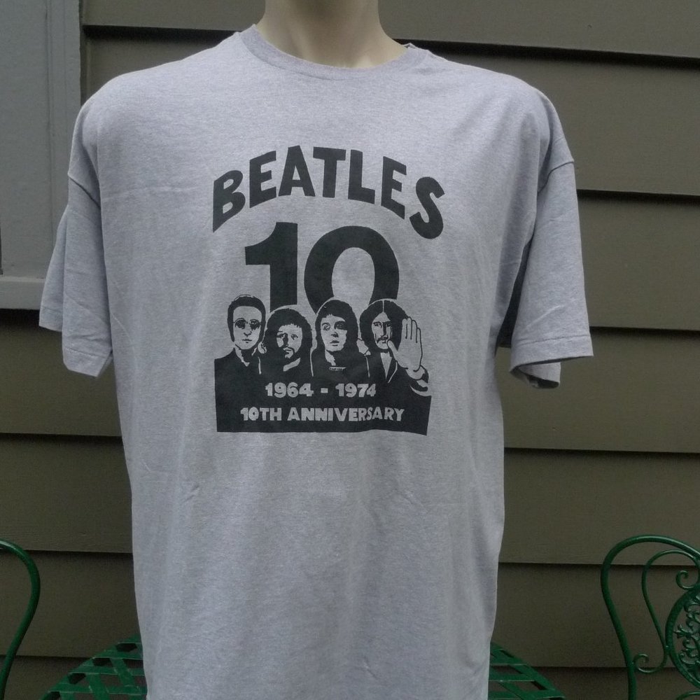 1974 Beatles Single Stitch Shirt (C) Licensed by Roach 1974 * Size XXL (50)